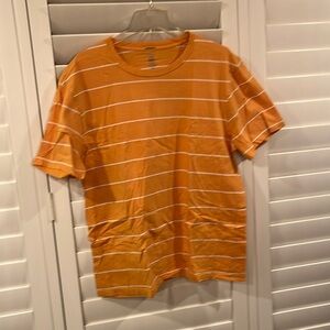 Men’s L T-shirt, stripe, shortsleeved